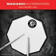 As baquetas NAGANO são desenvolvidas dentro de uma
