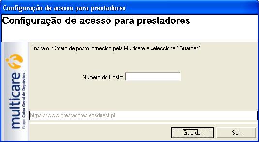 - O acesso ao site Prestadores Multicare deverá ser sempre através do ícone existente no ambiente de trabalho.