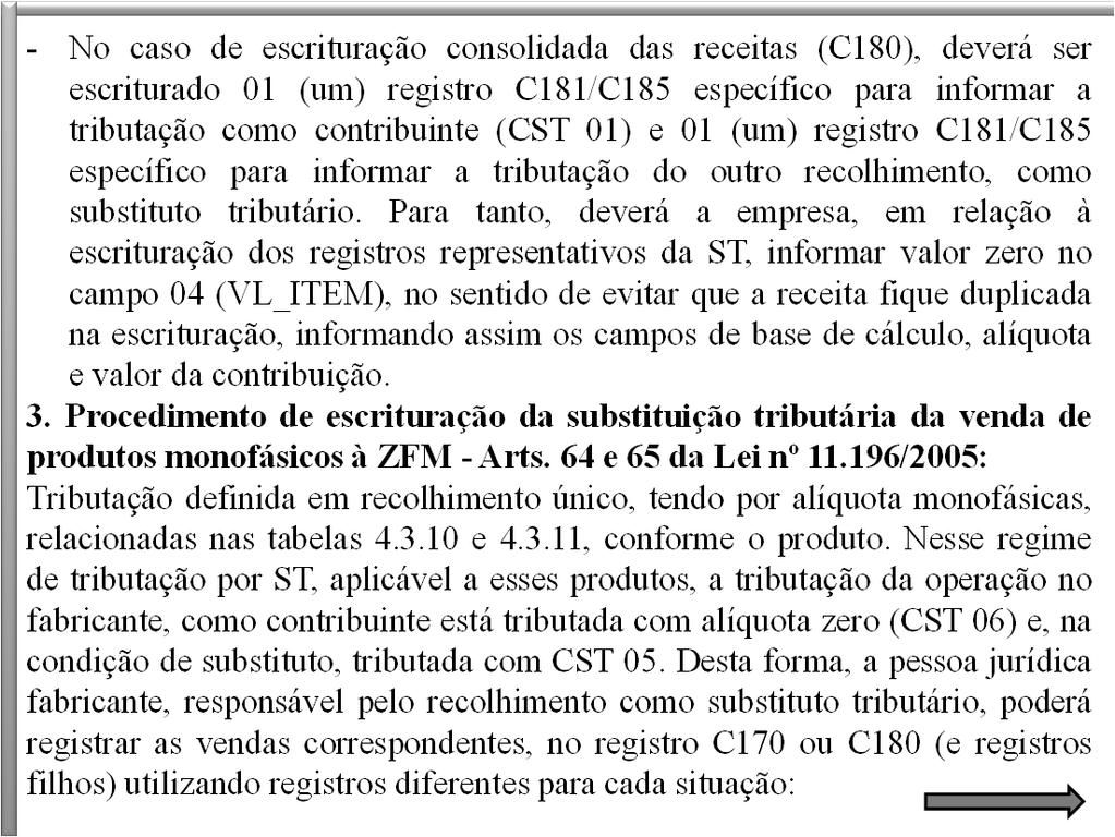 básica definida para o regime cumulativo.