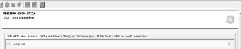 REGISTRO D600: CONSOLIDAÇÃO DA PRESTAÇÃO DE SERVIÇOS - NOTAS DE SERVIÇO DE COMUNICAÇÃO (CÓDIGO 21) E DE SERVIÇO DE TELECOMUNICAÇÃO (CÓDIGO 22) Neste registro será informada a consolidação das