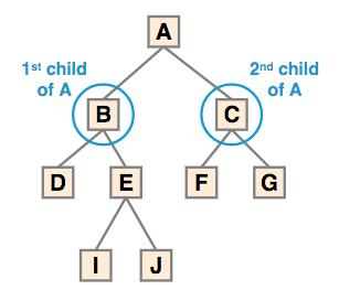 Definição v Cada nó interno tem até dois descendentes (filhos) v Os filhos de um nó