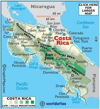 Costa Rica População 4,8 milhões PIB