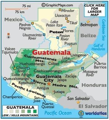 Guatemala População 3,9 milhões