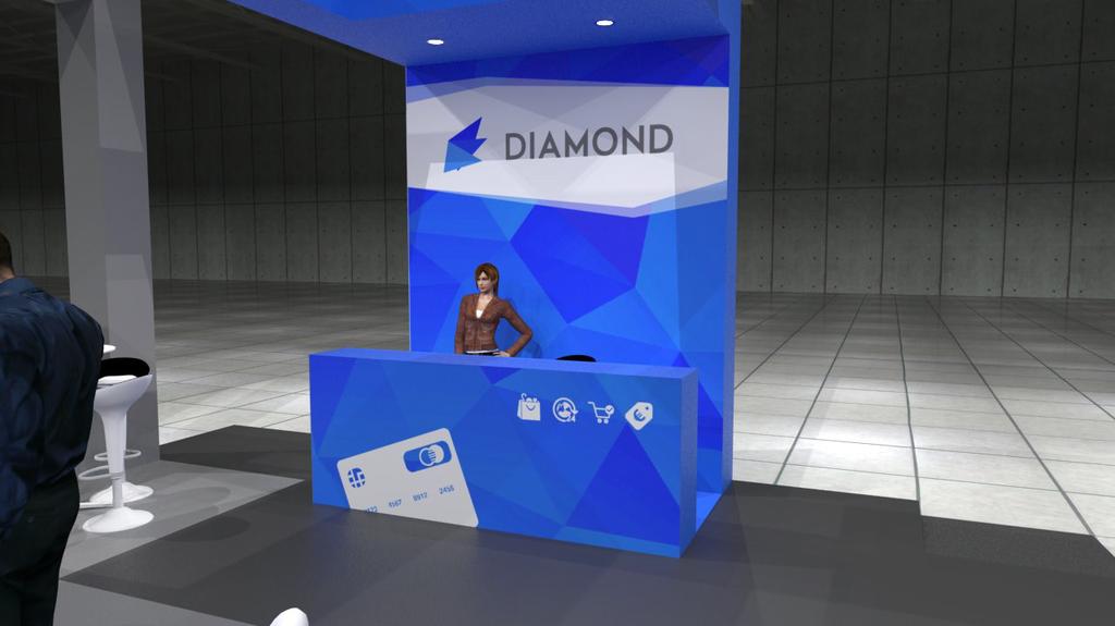 Stand Diamond - Modelo