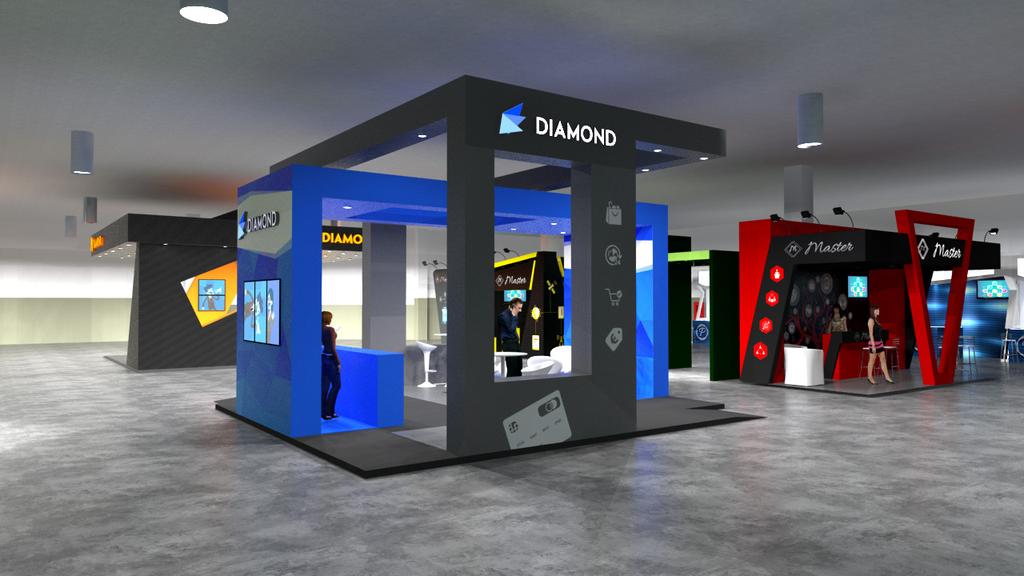 Stand Diamond - Modelo C