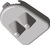 Control 424- Molar Pad 424-4 Wire Bonder SM 424-7 Bite Ramp - 3mm