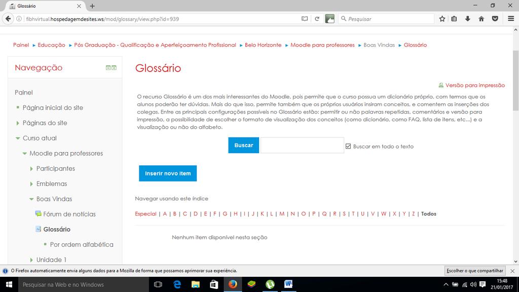 com a definição mais adequada para o caso trabalhado.