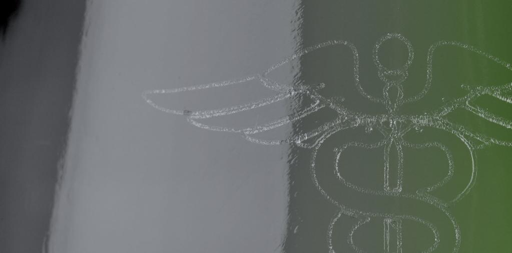 Efeitos de marcação: Detalhes do logotipo no vidro Microrrachaduras/fraturas gravadas na superfície do vidro