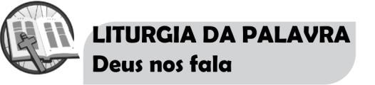 GLÓRIA A DEUS, LÁ NOS CÉUS, E PAZ AOS SEUS. AMÉM! 2. Deus e Pai, nós vos louvamos, adoramos, bendizemos; damos glória ao vosso nome, vossos dons agradecemos. 3.