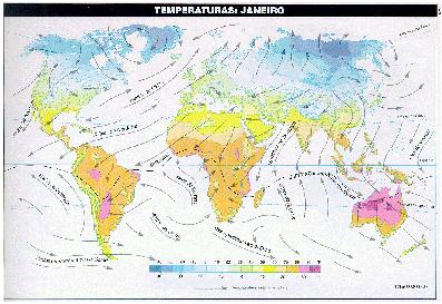 Mapa de Temperaturas FONTE: