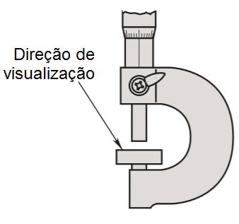 superfície oposta devem ser contadas. O erro de paralelismo é obtido através da observação do total de franjas de interferências geradas em ambas as faces de medição.