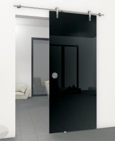 001 Porta de vidro temperado transparente para sistemas de correr / Clear tempered glass door for sliding systems / Puerta de cristal templado