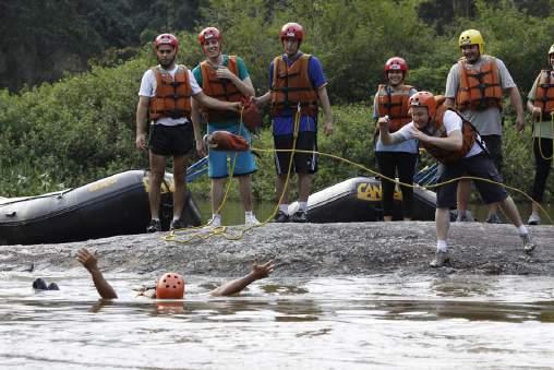 Dinâmicas comportamentais RESGATE As equipes devem montar um