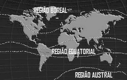 16 caminho a ser percorrido pelo sinal emitido (SEGANTINE, 1995). A Figura 3 representa as regiões (por limites pontilhados), nas diferentes partes do mundo, com maior atividade ionosférica.