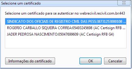 1. Como acessar o módulo para emissão do código hash da certidão negativa O acesso ao sistema somente poderá ser feito com o uso do certificado digital.