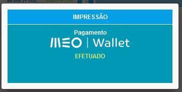 Depois do Cliente efetuar o pagamento a mesma aparecerá com a mensagem de Efetuado.