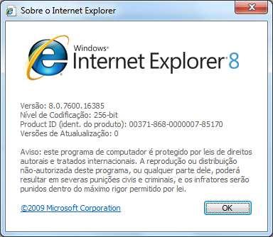 Ajuda do Internet Explorer (F1): Aciona a ferramenta de Ajuda e Suporte do Windows com o Internet Explorer selecionado. Permite realizar pesquisas nos livros de ajuda disponibilizados pela Microsoft.