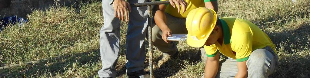 reduzir as concreções, de sorte a propiciar a continuidade da escavação com o trado concha. (COSTA, 2012).