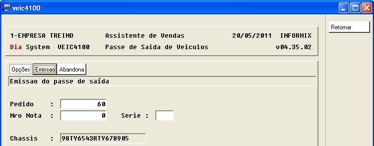 Para emitir é necessário que o veículo esteja totalmente quitado, os acessórios vendidos ou cedidos em cortesia devidamente