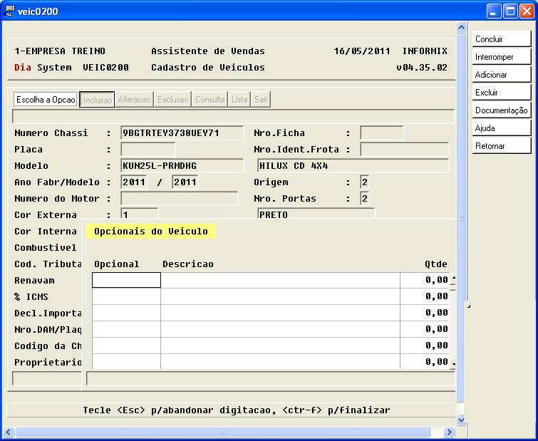 Assistente de Vendas Capitulo 12 Continuando, informe