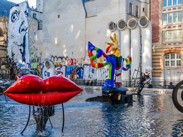 Georges Pompidou/Rue Saint Martin,