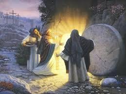 Domingo de Páscoa (5 de abril) O Senhor ressuscitou verdadeiramente, aleluia, aleluia Evangelho de Nosso Senhor Jesus Cristo segundo São No primeiro dia da semana, Maria Madalena foi de manhãzinha,
