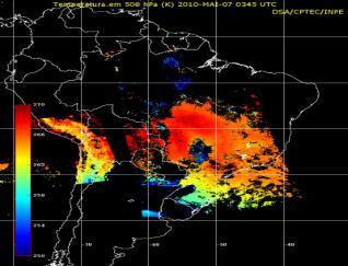 atmosféricas: Temperatura de Superfície; Temperatura do Ar; Temperatura de Orvalho; Ozônio Total; Água