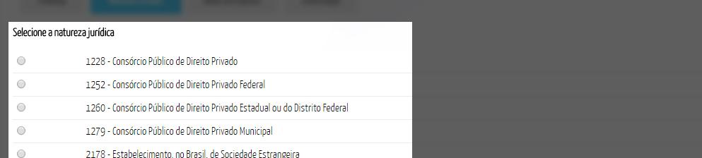 serão preenchidos automaticamente. Caso não seja, poderá preencher manualmente.