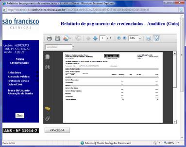 Exemplo: 07/2010, selecionar a data de pagamento e visualizar. Importante sempre verificar as duas opções de relatório: 4.3.