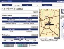 optimize o planeamento de manutenção e verifique a performance da máquina.