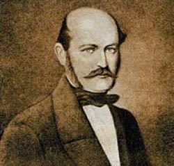 PERSPECTIVA HISTÓRICA Contribuição de Semmelweis Foi o médico húngaro Ignaz Philip Semmelweis (1818-1865) que, em 1846, comprovou a íntima relação da febre puerperal com os cuidados médicos.