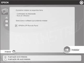 Impressora Cartuchos de tinta Guia do alimentador traseiro CD-ROM Alerta: A impressora pesa