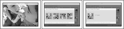 Cópia de fotos Visualização de fotos Cópia de fotos Visualização das fotos como apresentação de diapositivos Eliminação e rotação de fotos Desfrute das suas fotos Cópia de fotos Pode copiar fotos