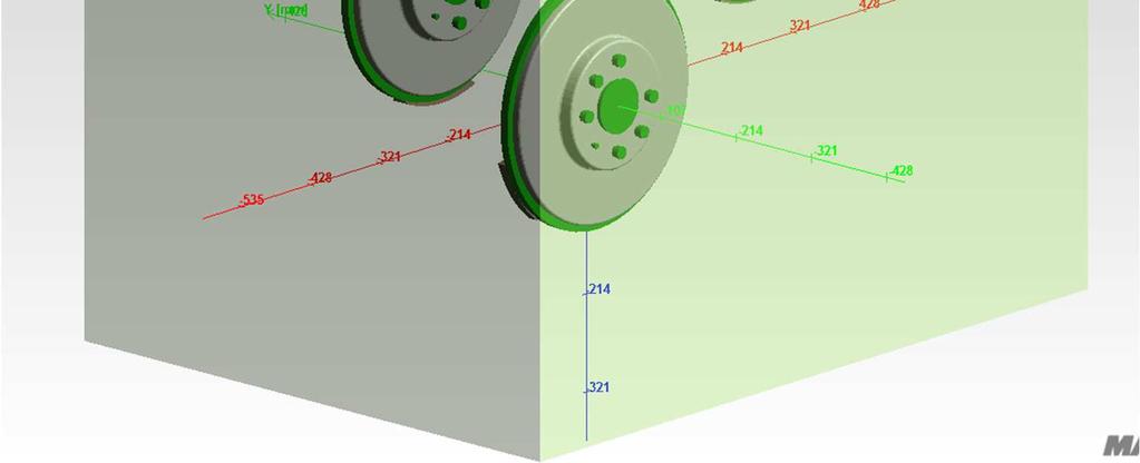As geometrias do fundido, canais, massalotes e o molde são obtidos diretamente de um sistema CAD (figura 01).