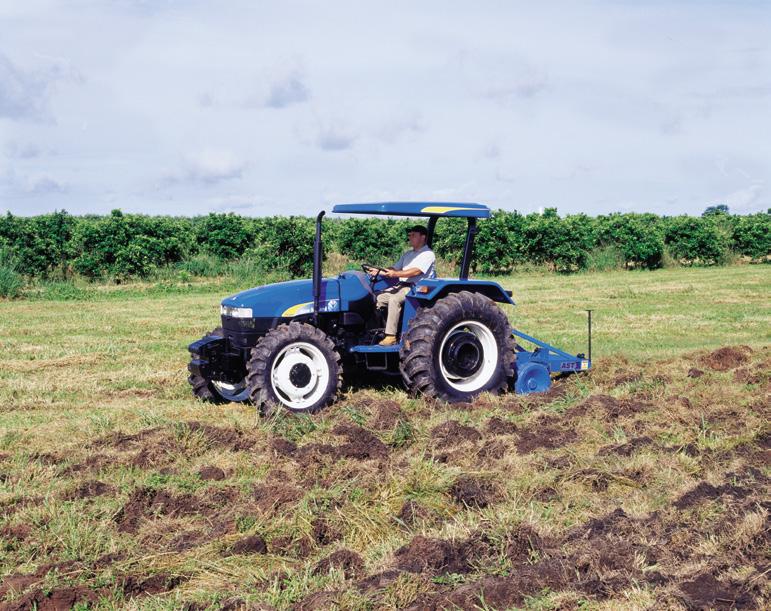 4 5 Mais conforto para mais produtividade. Um trator versátil, atende às mais diferentes demandas. Em algumas atividades, os operadores necessitam subir e descer do trator repetidamente.