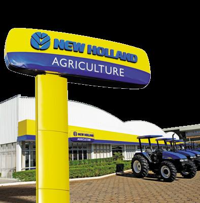 New Holland. A rede de concessionários mais bem estruturada do Brasil.