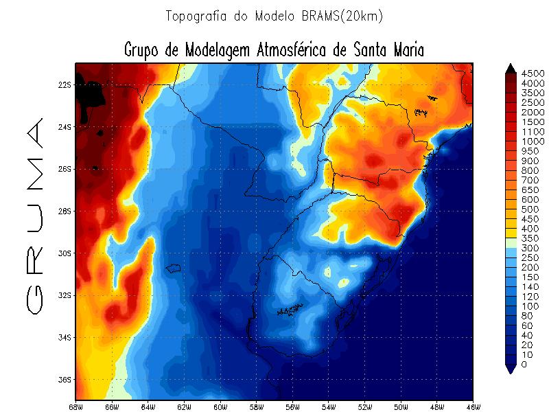 As simulações apresentam limitações, como o fato de não levar em conta a umidade observada do solo, nem as observações brutas das condições iniciais. Figura 1.