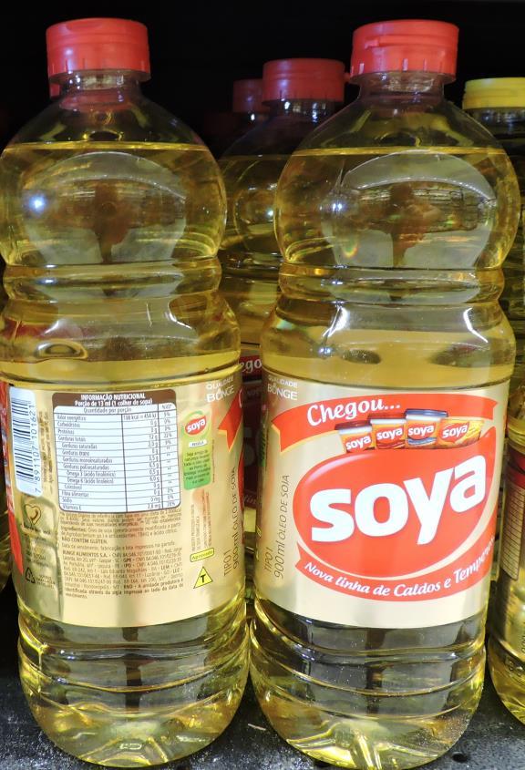 Figura 13. Óleo de soja Soya. 36 Tabela 5. Reprodução da informação nutricional do óleo de soja Soya.