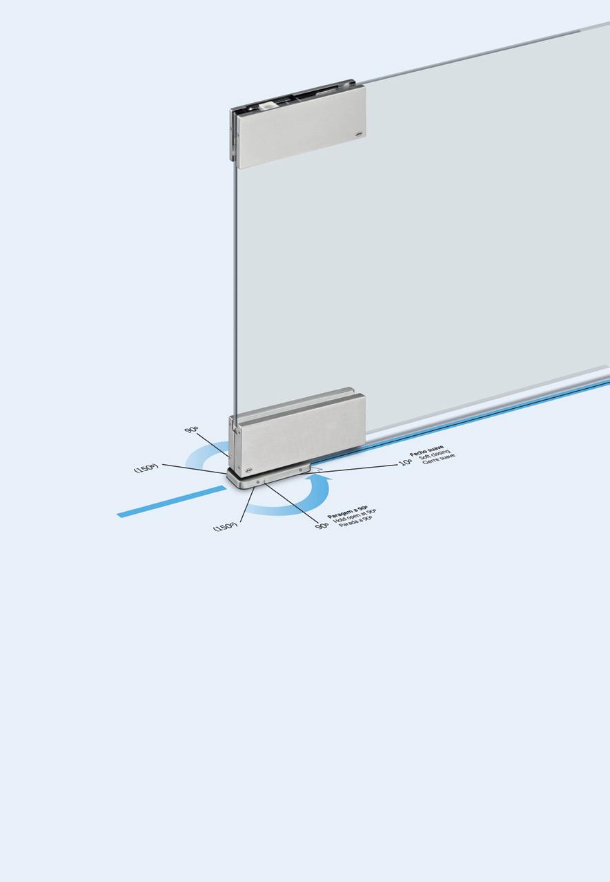 W System F/807 W System FOR GLASS VANTAGENS: Aplicação à superfície do pavimento sem trabalho de alvenaria.
