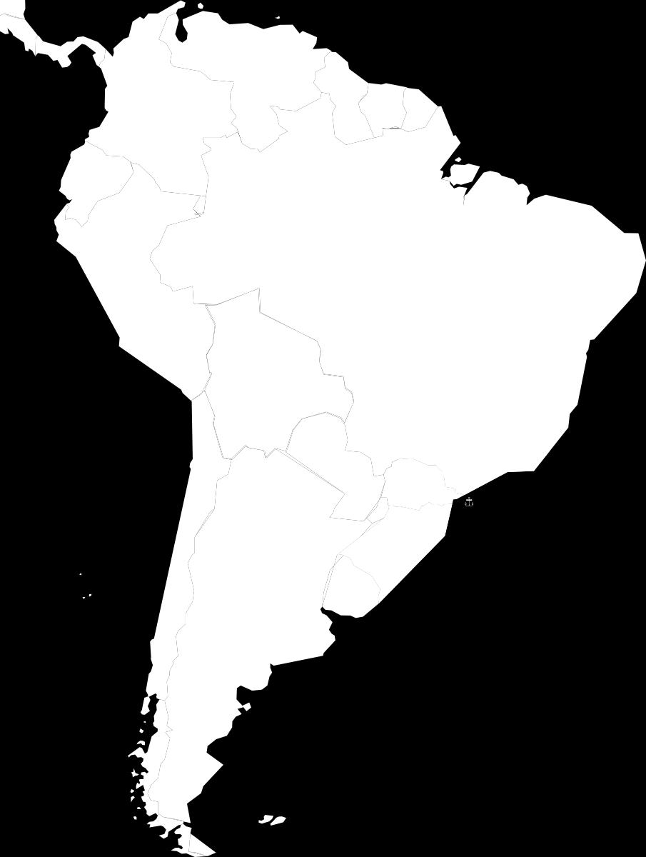BOLÍVIA CHILE ARGENTINA PARAGUAI URUGUAI RIO GRANDE DO SUL SÃO PAULO SANTA CATARINA PARANÁ RIO DE