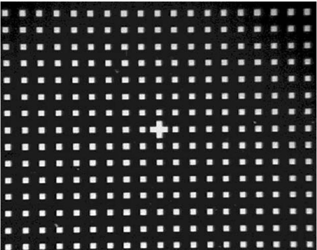 Tomographic PIV - Calibração volumétrica Figura 21 - Procedimento de calibração