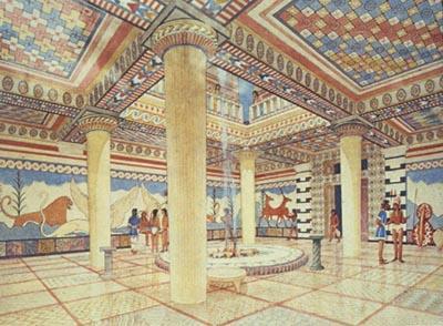 O templo grego surge a partir do mégaron