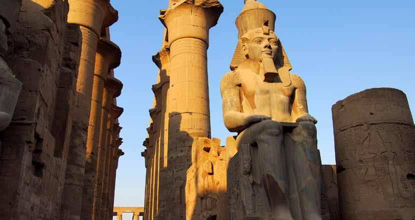 Luxor Egito Ramses e 11 ou 12 Dias Visitando: Cairo / Aswan / Kom Ombo / Edfu/ Luxor / /Abu Dhabi /Shajah Saídas 2017 / 2018 CAIRO: QUARTAS 2017 Setembro Outubro Novembro Dezembro 13, 27 18 08, 22,