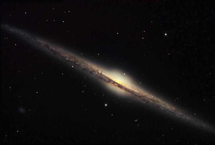 A Galáxia Sol Bojo Disco NGC 4565, como seria nossa