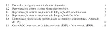 Listas de Figuras e Tabelas (Opcionais) Elaboradas de acordo com a ordem