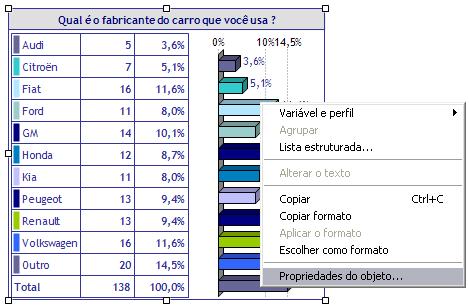 3º Passo: na próxima tela, selecione a variável