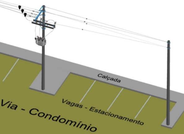 4. O arruamento deve ter largura suficiente para permitir a manobra de caminhão; 5.