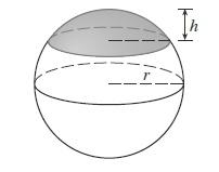 b) Um cone truncado de base circular 9 Use o método das cascas cilíndricas para encontrar o volume da região gerada pela