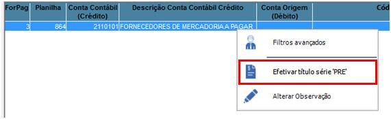 Segunda data: período 16/01/2012 a 30/01/2012 vencimento Assim, o sistema filtrará apenas os lançamentos que satisfaçam às duas condições.