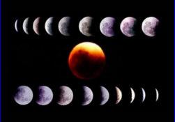 Histórico: Aristarco (280 a.c.) Observando os eclipses ele criou um método para medir tamanhos e distâncias relativos da Lua, Terra, Sol: a Terra tem ~ tamanho da sombra, e esta é ~ 3 vezes o diâmetro da Lua.